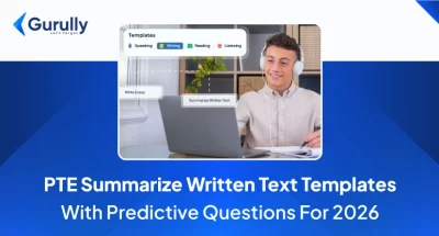 PTE Summarize Written Text Template