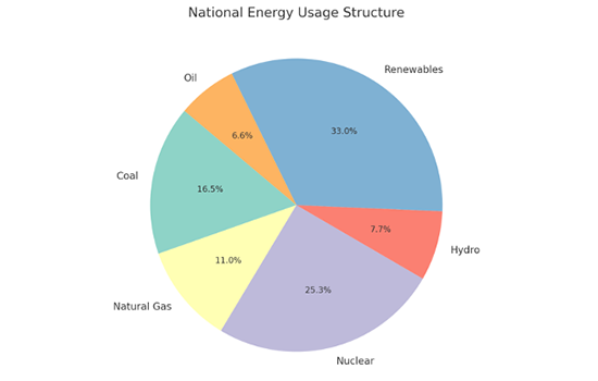 Pie Chart Describe Image