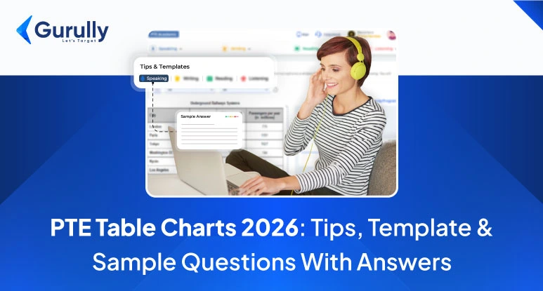 PTE Table Chart Tips, Template & Sample Questions with Answers to Score High