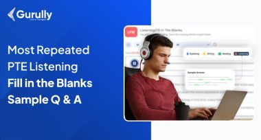 PTE Listening Fill in the Blanks Samples