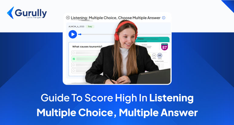 PTE Listening multiple choice multiple answer tips