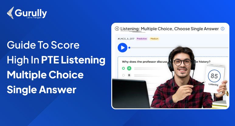 PTE Listening Multiple Choice Single Answer