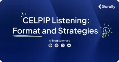 CELPIP Listening Format