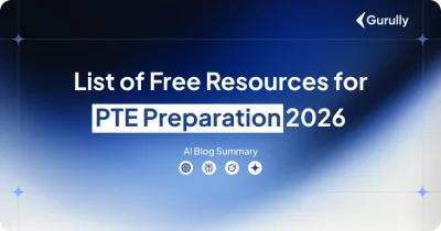 List of Free Resources for PTE Preparation
