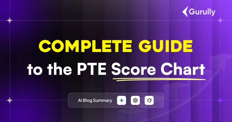 New PTE Score Chart
