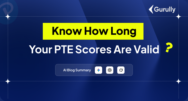 PTE Score Validity