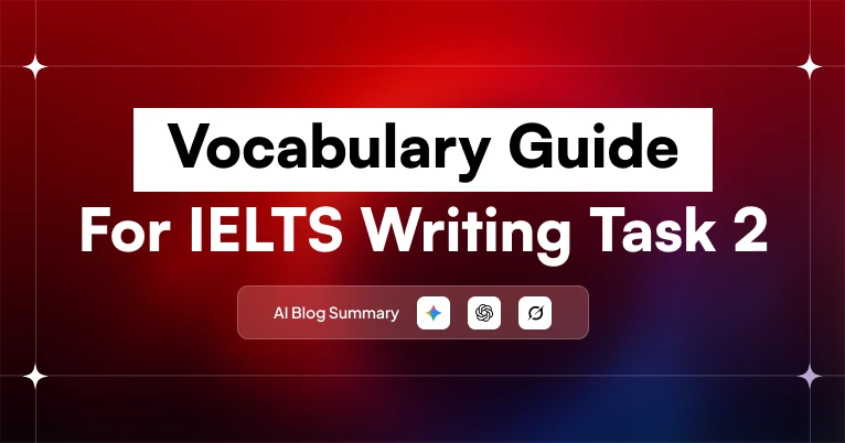 IELTS Writing Task 2 Vocabulary