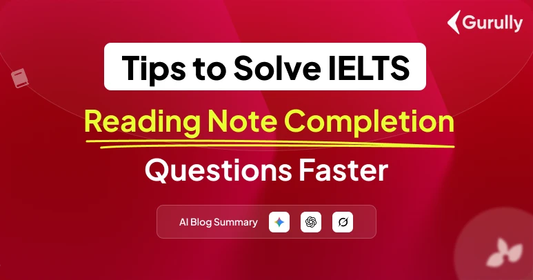 IELTS Reading Note Completion